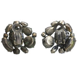 View of earring backs
