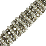 Close-up view of bar brooch