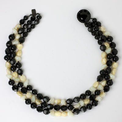 1950s beaded necklace by Hattie Carnegie