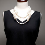 Another view of necklace worn doubled