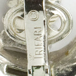 Trifari maker's mark on earrings