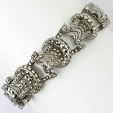 Marcasite bracelet in sterling silver