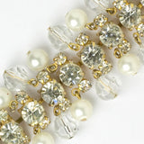 Close-up view of bracelet front