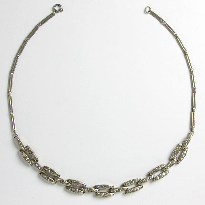 Diamante link Machine Age necklace