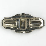 Back of double clip brooch