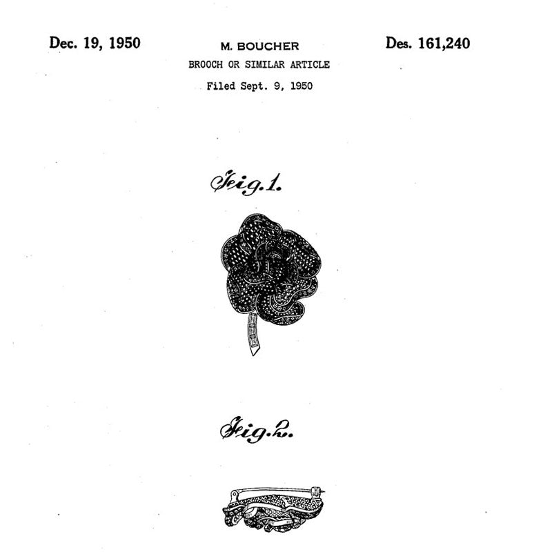 'Rose of Seville' design patent