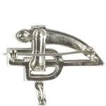 Back view showing clasp & maker's mark