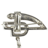 Back view showing clasp & maker's mark