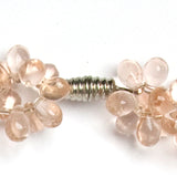 Close-up view of screw-barrel clasp