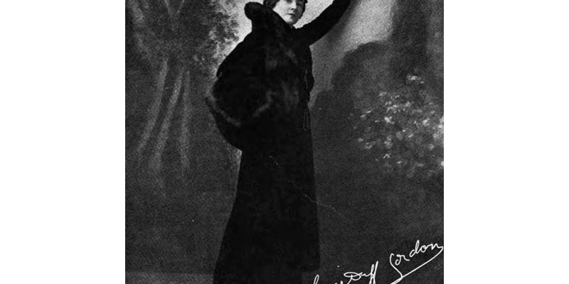 Lucile fashion designer -- photo in 1916 Good Housekeeping