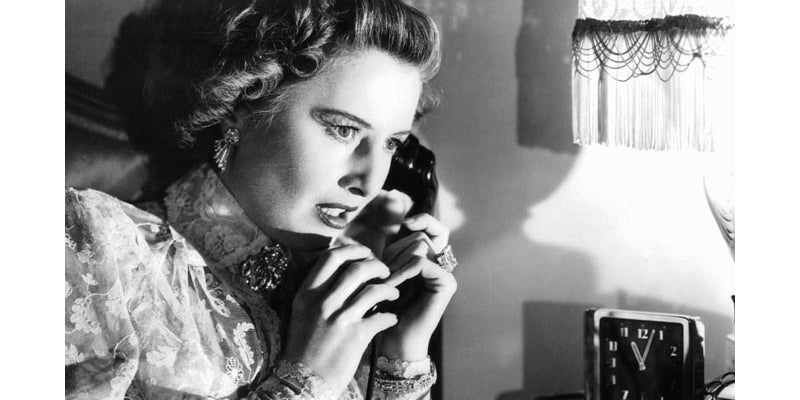 Jewelry worn by Barbara Stanwyck in 'Sorry, Wrong Number'