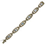 Front of filigree bracelet by Fahrner