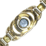 Close-up view of bracelet back