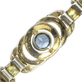 Close-up view of bracelet back