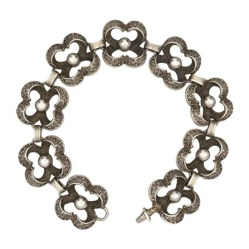 Fahrner floral bracelet