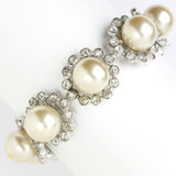 Pearl Bracelet with Diamantés