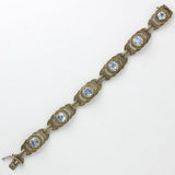 Front of filigree bracelet by Fahrner