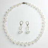 Crystal Necklace & Earrings Set