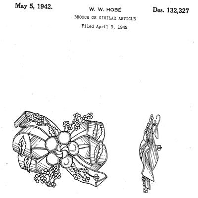 Hobé design patent D132,327