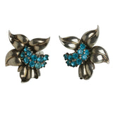 Flirty 1940s earrings by Pennino Brothers
