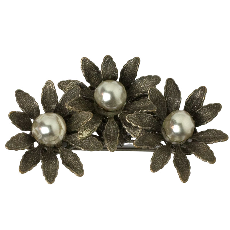 Pearl Flower Brooch | Gorgeous Miriam Haskell Jewel