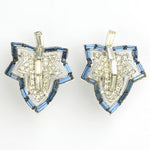 Another view of Trifari earrings