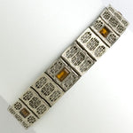 Vintage Art Deco bracelet by Simmons in sterling