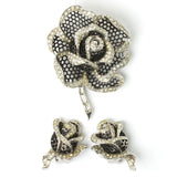 Vintage rose brooch by Marcel Boucher