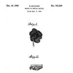 'Rose of Seville' design patent