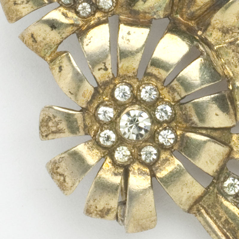 Close-up view of Otis brooch
