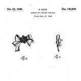 Adolph Katz design patent D142,646