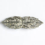 French Art Deco brooch/pair of dress clips