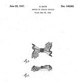 Design patent issued to Adolph Katz