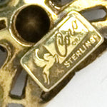 Coro Craft maker's mark on bracelet