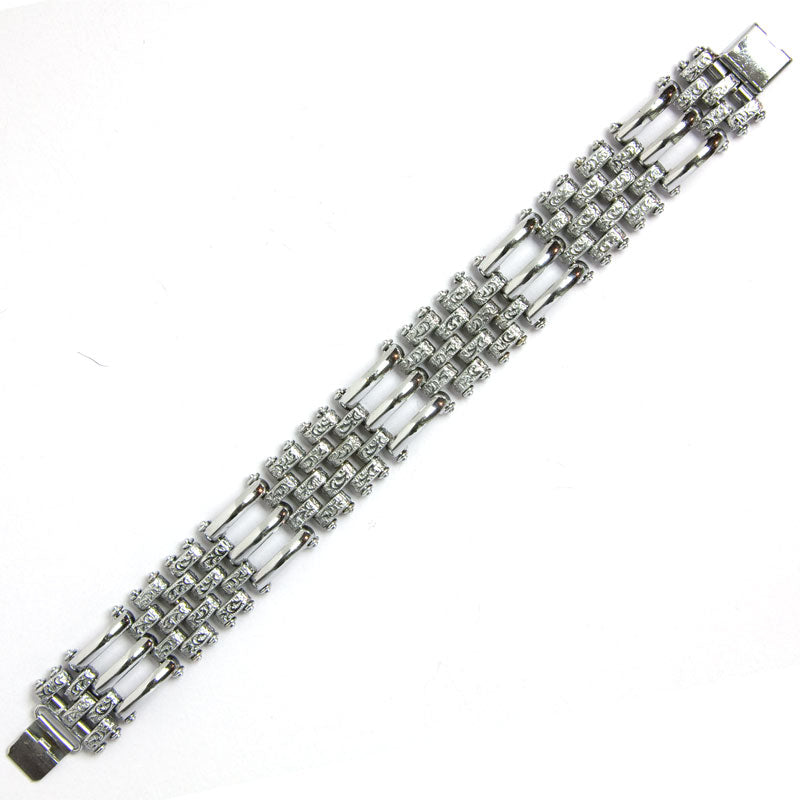 Chrome link Machine Age bracelet