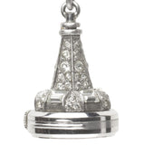 Side view of pendant watch