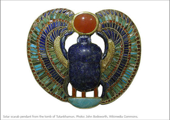 egyptian scarab beetle jewelry